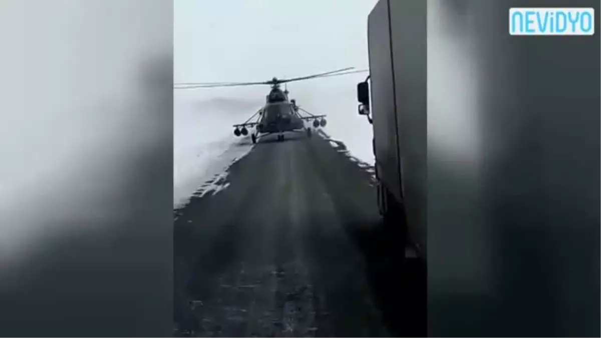 Helikopter Pilotu Yolunu Karıştırınca...