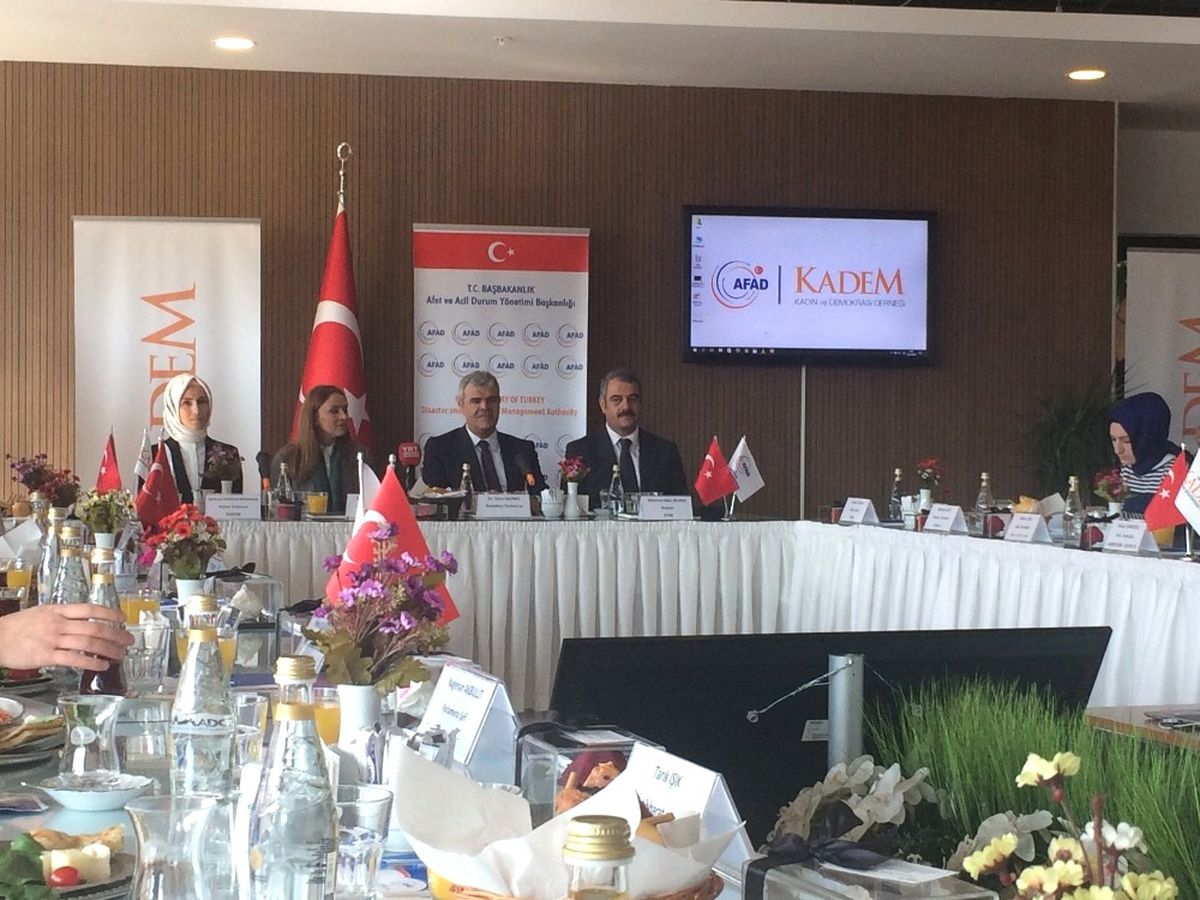Kadem ve Afad\'dan Suriyeli Mülteciler İçin Proje