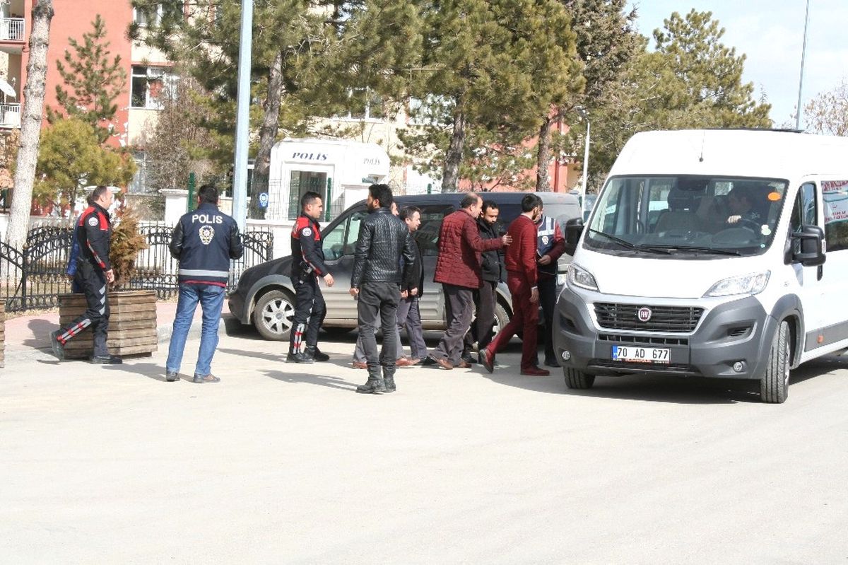 Karaman\'da Aranan 12 Kişiden 3\'ü Tutuklandı