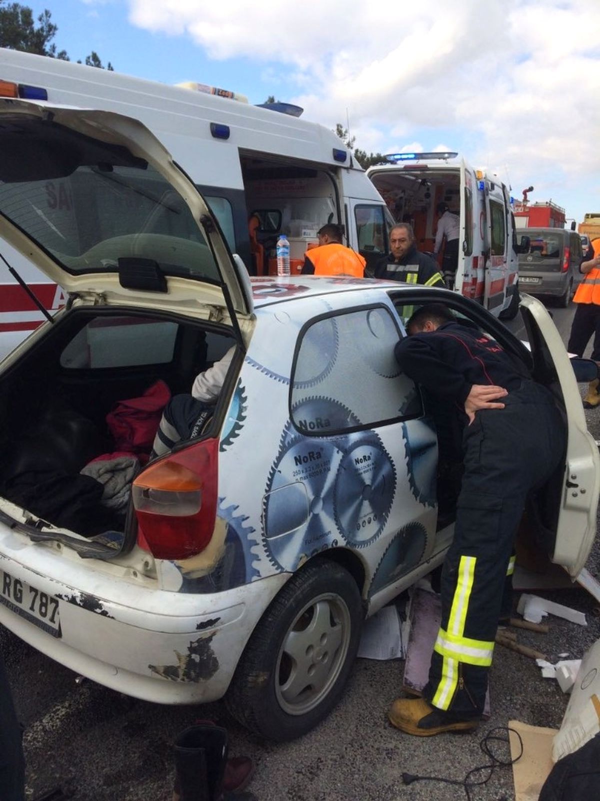 Kırkağaç\'ta Trafik Kazası: 4 Yaralı