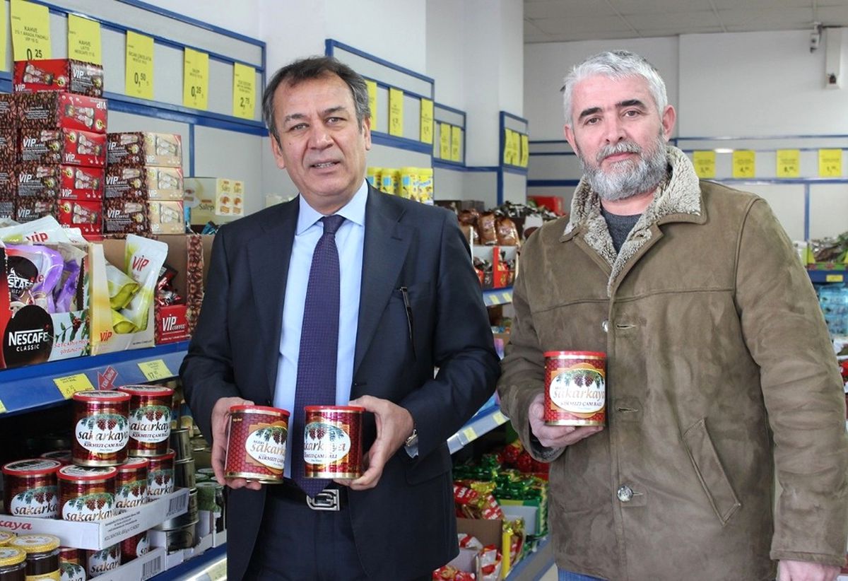 Milas\'ta Yerel Markalı Ürünler Raflarda Yerini Aldı
