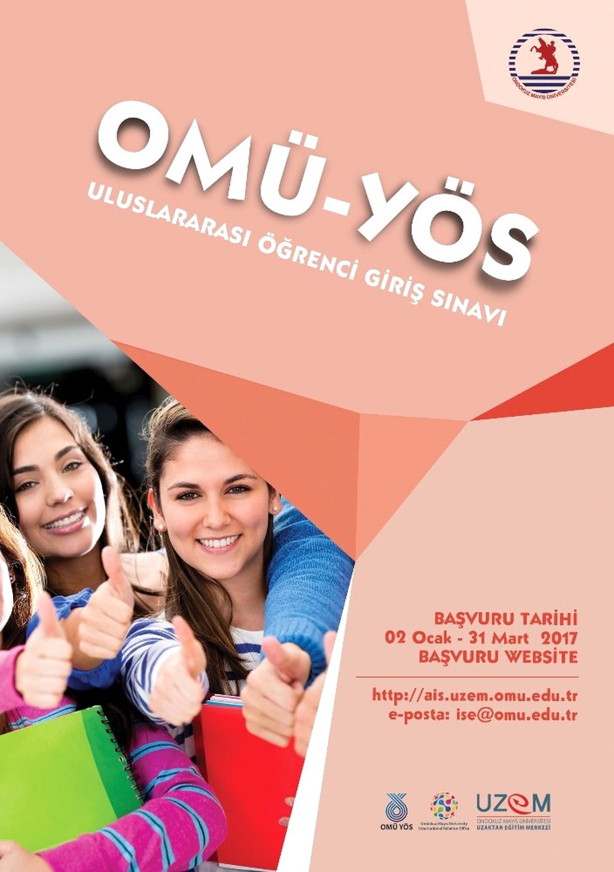 Omü 42 Ülkede Uluslararası Öğrenci Giriş Sınavı Yapacak