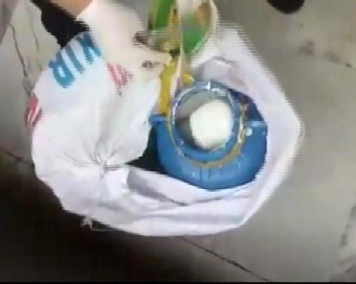 Otogarda Peynir Bidonunda 7 Kilo Esrar Çıktı