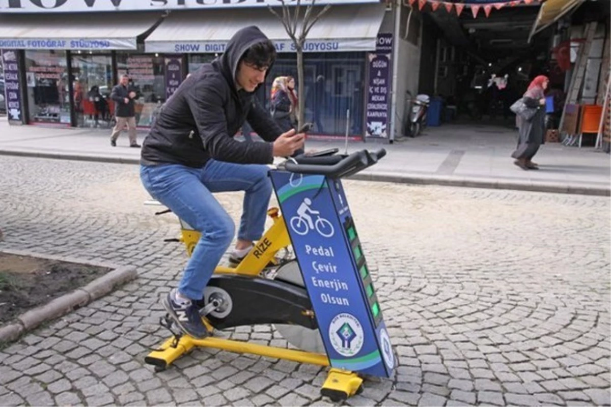 Pedalını Çevir, Telefonun Şarj Olsun