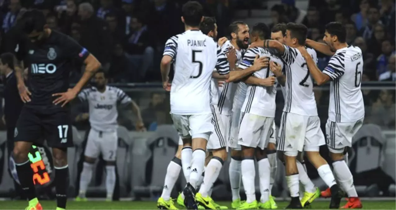 Şampiyonlar Ligi\'nde Juventus Deplasmanda Porto\'yu 2-0 Yendi