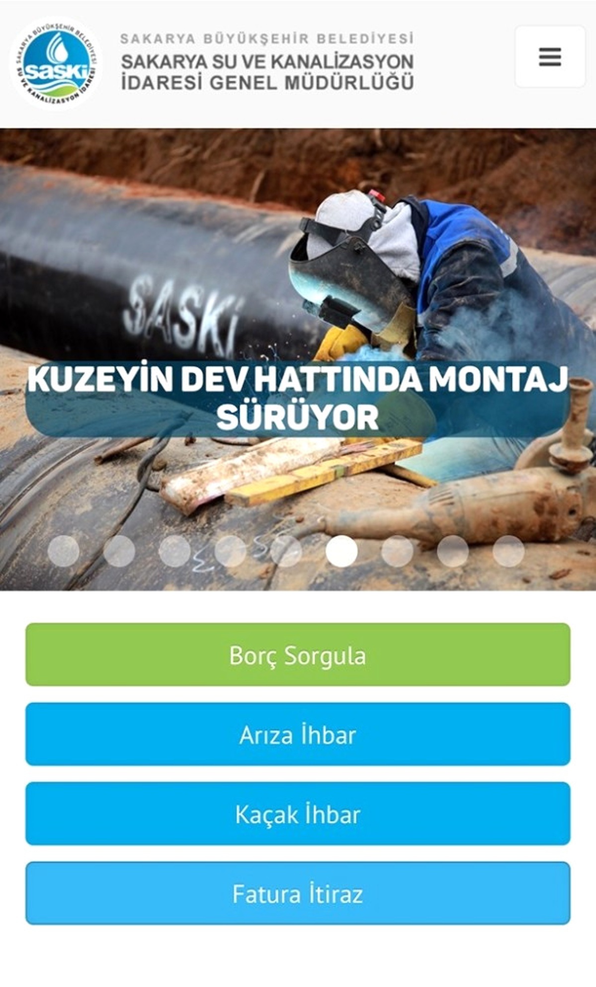 Saski\'ye Dair Her Şey Mobil Uygulamasında