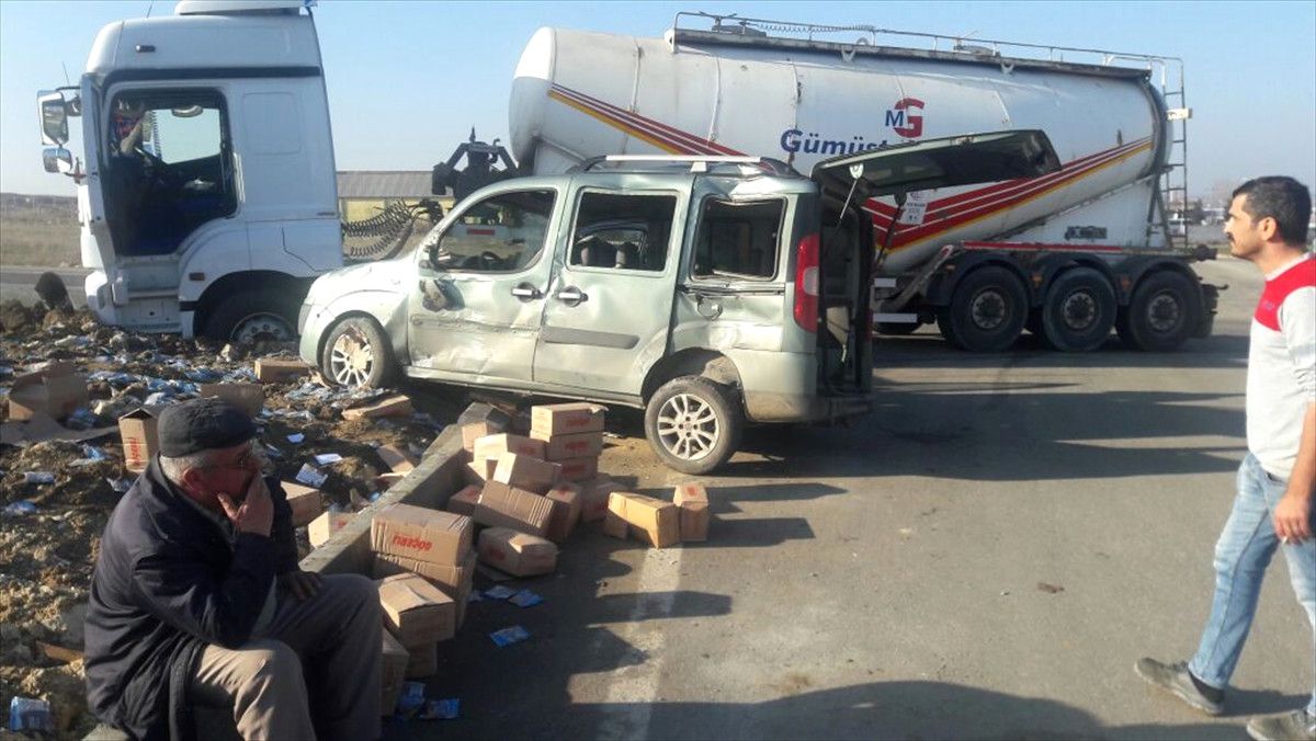 Tekirdağ\'da Trafik Kazası: 2 Yaralı