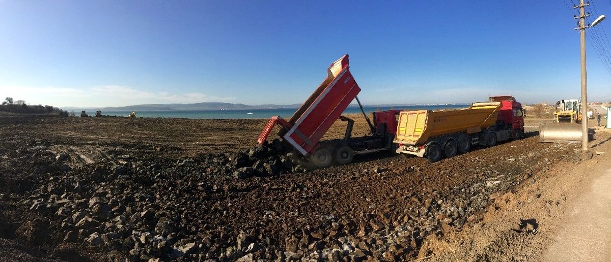 Ulaştırma Bakanı Arslan, Çanakkale Köprüsü\'nün Çalışmalarını İnceledi