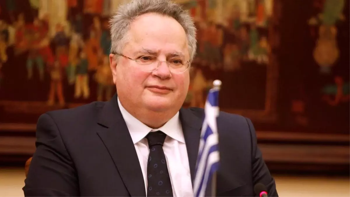 Yunan Bakan: Türkiye Yunanistan\'ın Suriye Olmadığının Farkına Varmalı