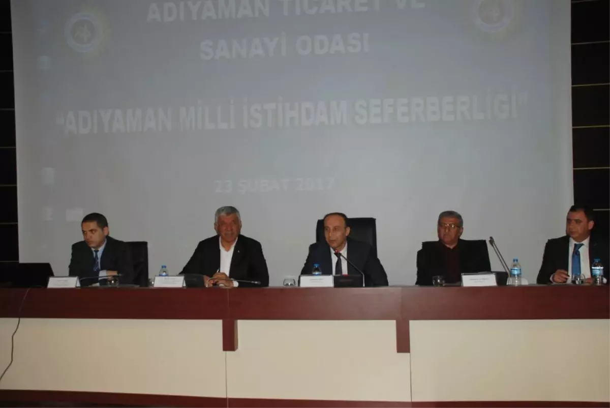 Adıyaman\'da Milli İstihdam Seferberliği