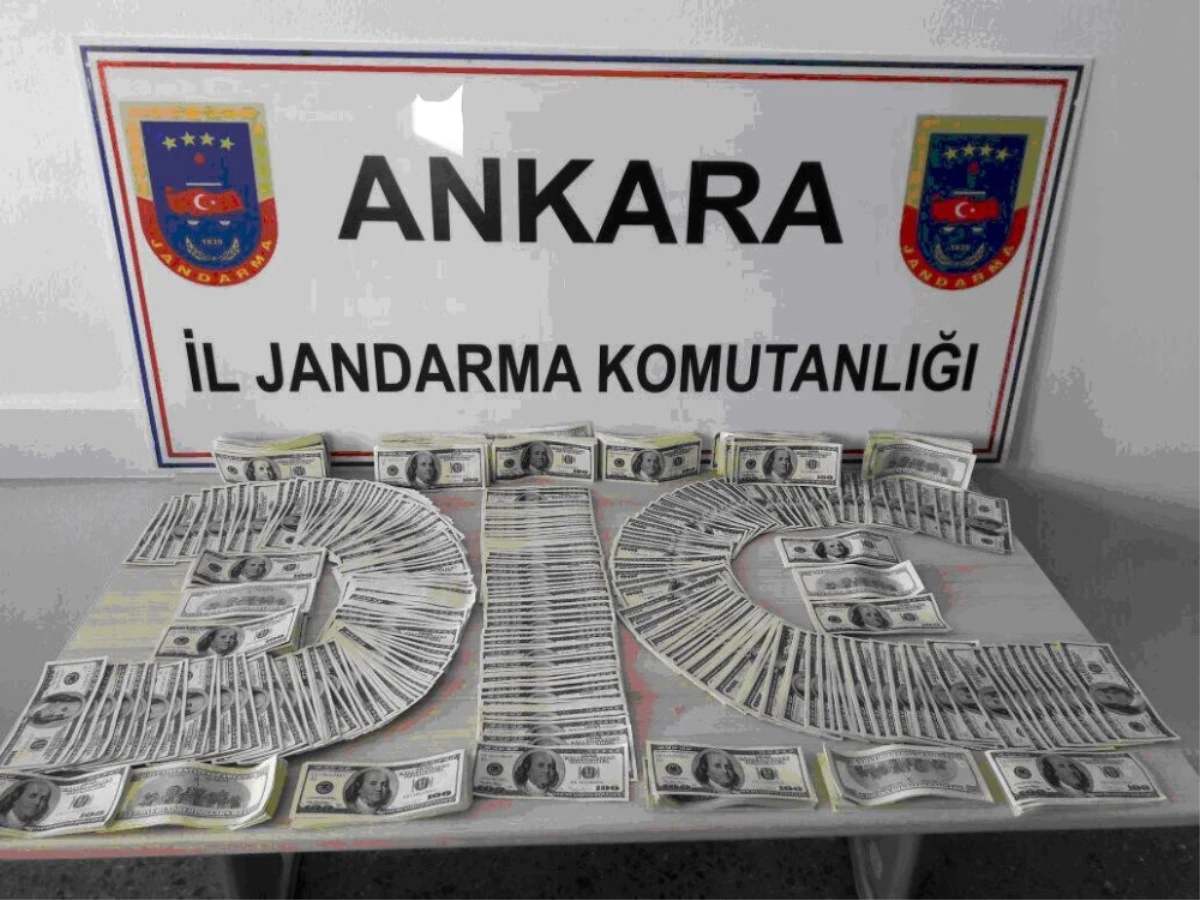 Ankara\'da Sahte 137 Bin Dolar Ele Geçirildi