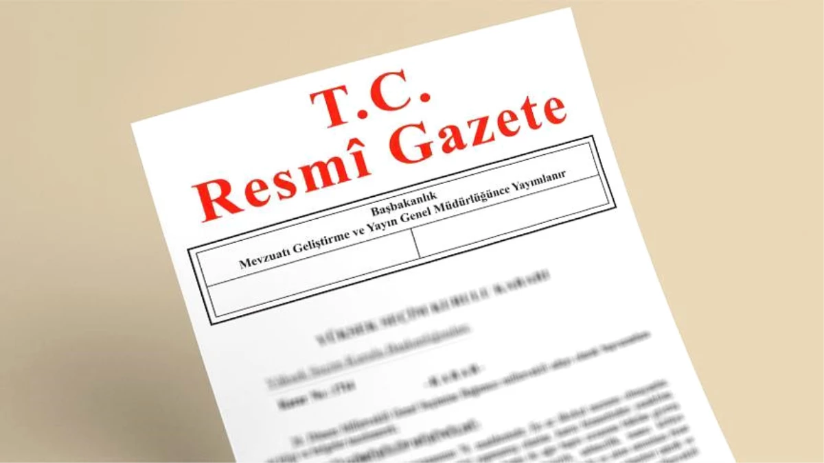 Atama Kararları Resmi Gazetede Yayımlandı