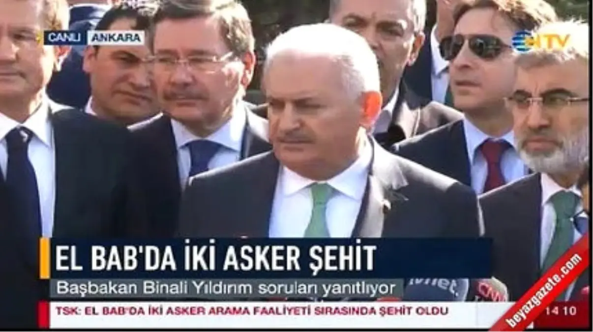 Başbakan Yıldırım Gazetecilerin Sorularını Yanıtladı