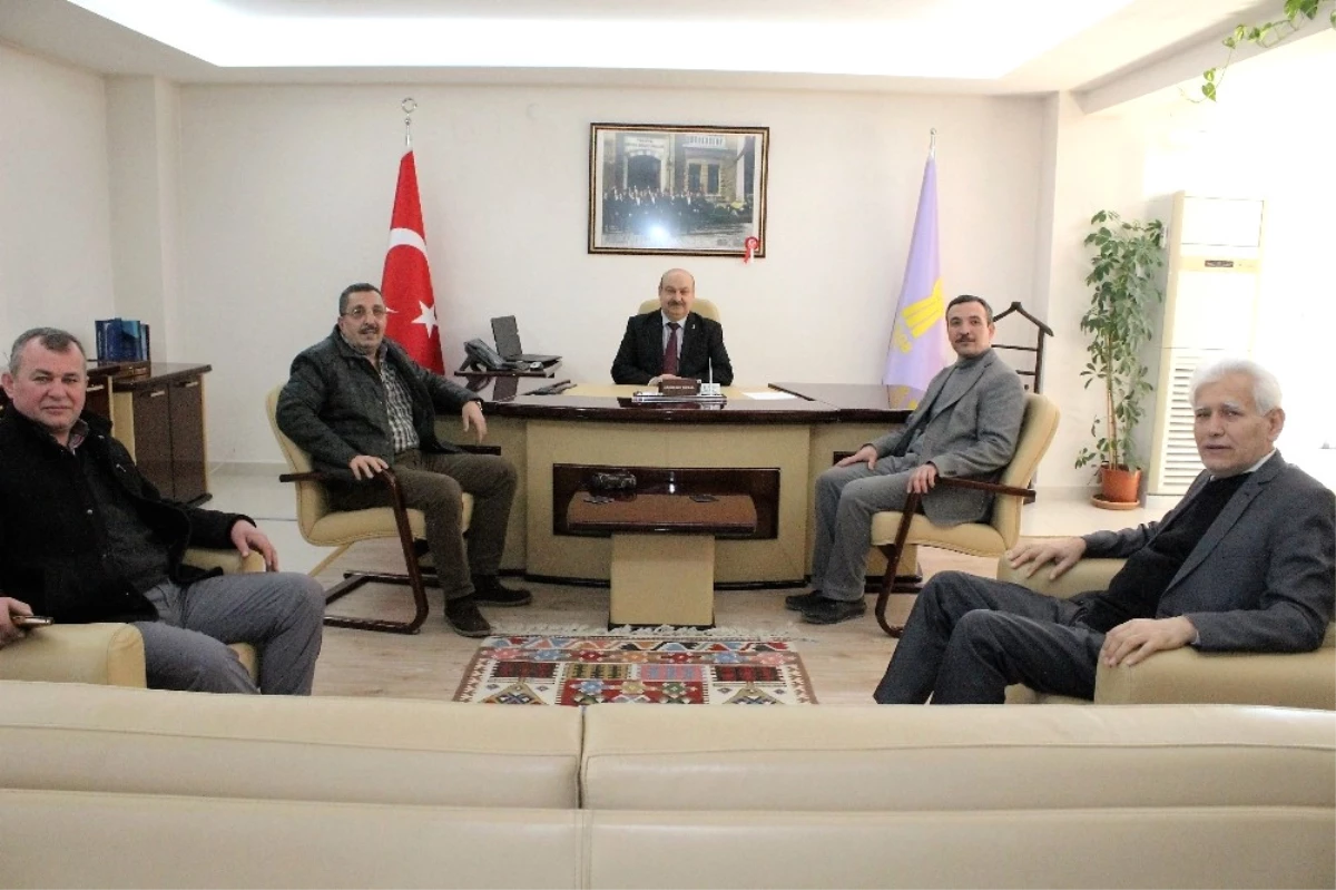 Başkan Ercan\'dan Esob Başkanı Konak\'a Ziyaret