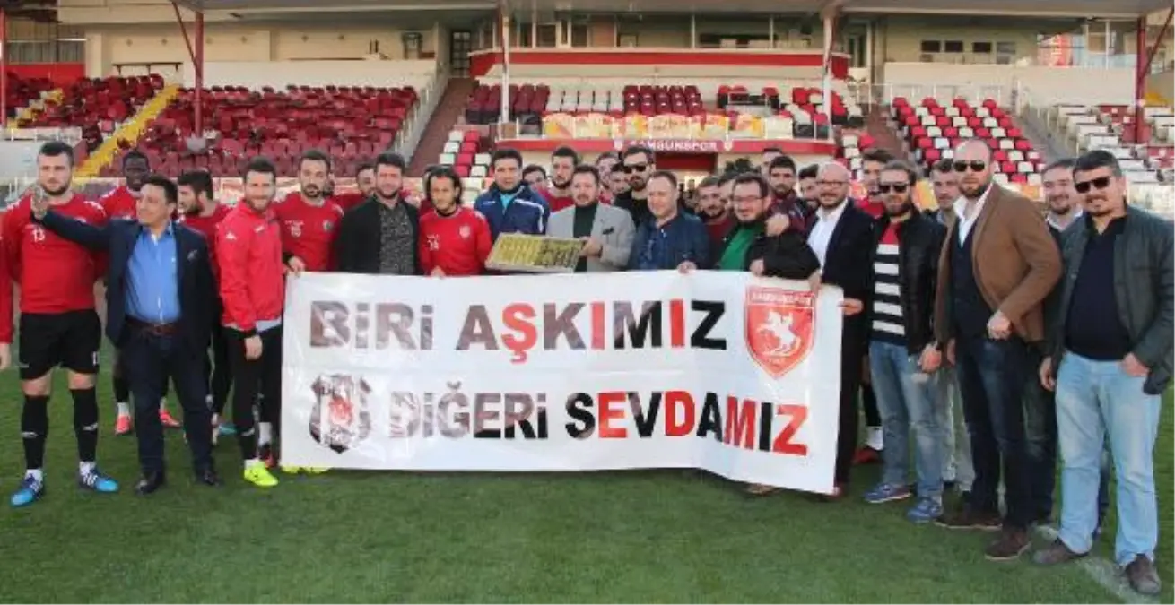 Beşiktaşlılar\'dan Samsunspor\'a Destek