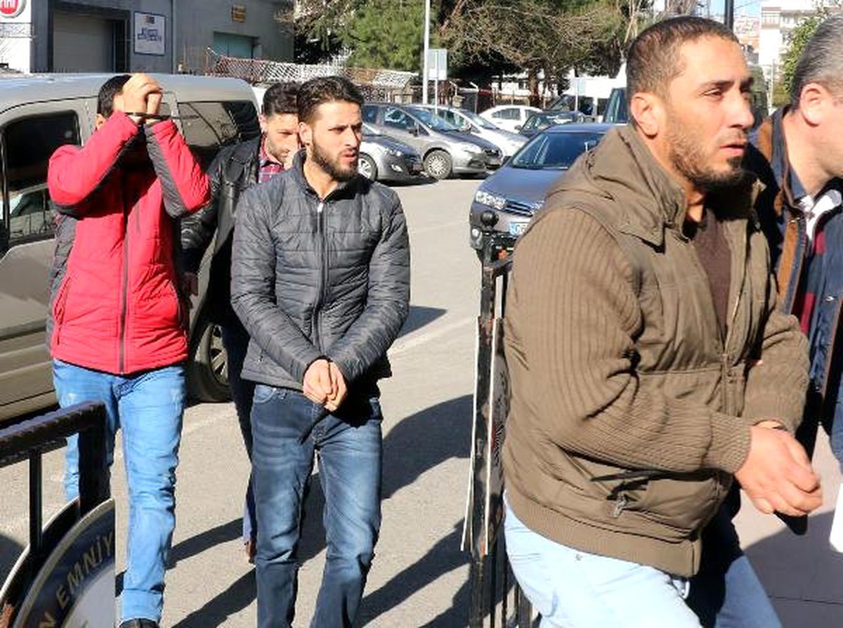 Deaş Üyesi 3 Iraklı Adliyeye Sevk Edildi