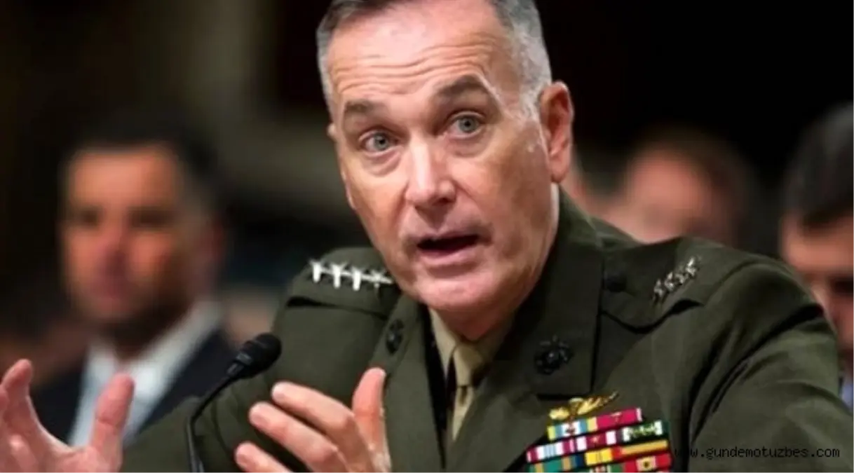 Dha Dış Haber - Dunford: Başkan Trump\'a Işid ile Mücadelede Türkiye\'nin Önemini Anlatacağız