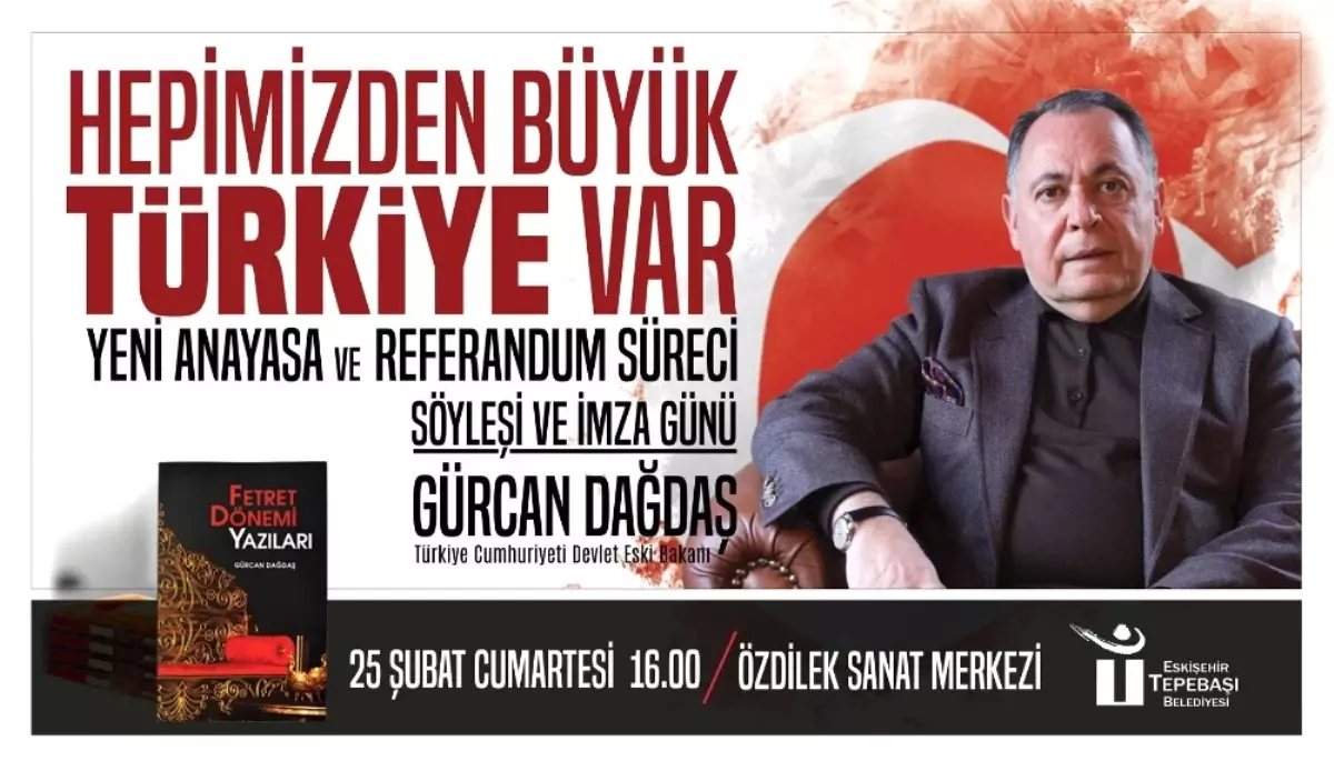 Eski Bakan Gürcan Dağdaş Söyleşi İçin Geliyor