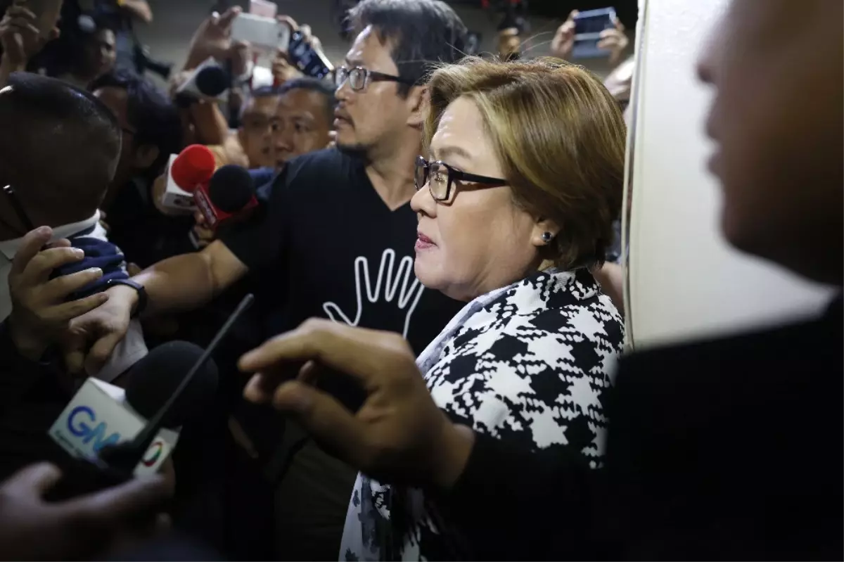 Filipinler\'de Senatör Leila de Lima Tutuklandı