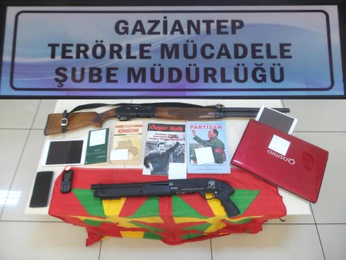 Gaziantep\'te Pkk/kck Operasyonunda 15 Tutuklama