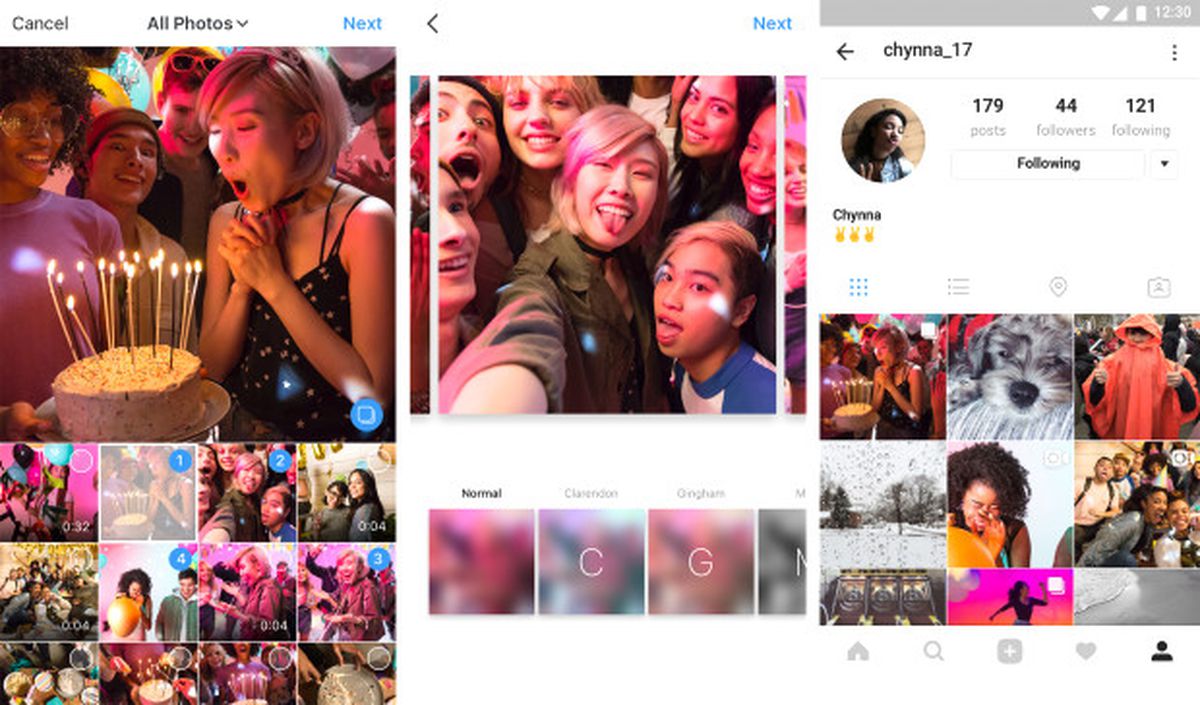 Instagram\'da Atlıkarınca Tarzı Fotoğraf Paylaşımı Özelliği