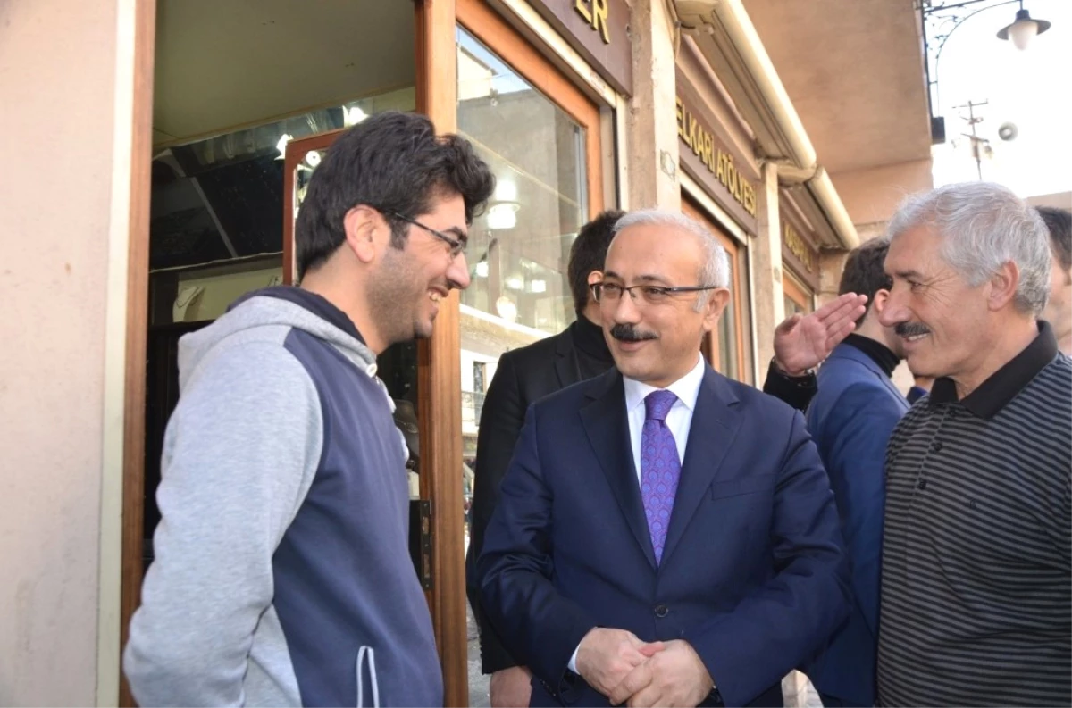 Kalkınma Bakanı Elvan\'ın Mardin Ziyareti