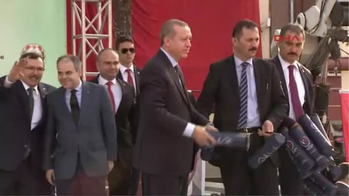 Manisa Cumhurbaşkanı Recep Tayyip Erdoğan Manisa\'da Toplu Açılış Töreninde Konuştu