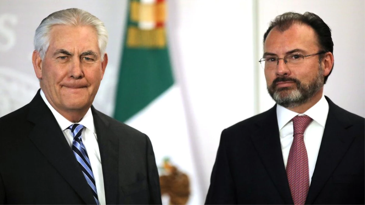 Meksika\'ya Giden ABD Dışişleri Bakanı\'nın Zor Görevi
