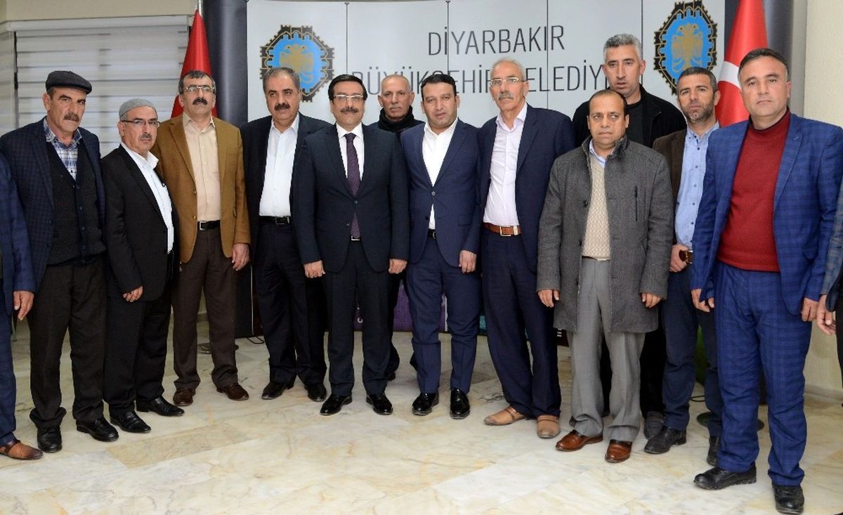 Muhtarlardan Başkan Atilla\'ya Ziyaret