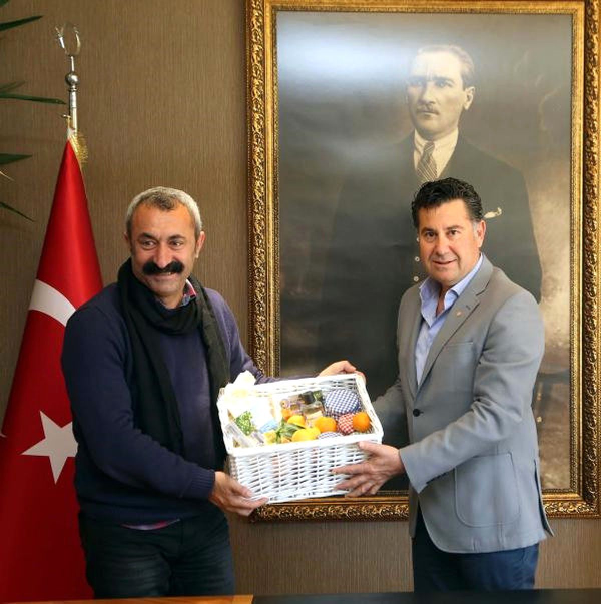 Tkp\'li Başkan\'dan Kocadon\'a Ziyaret