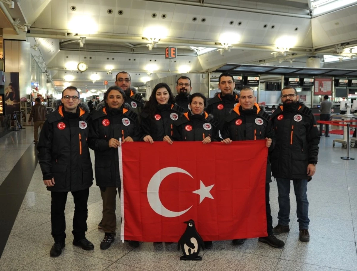 Türk Bilim Adamları Antarktika\'ya Gitti