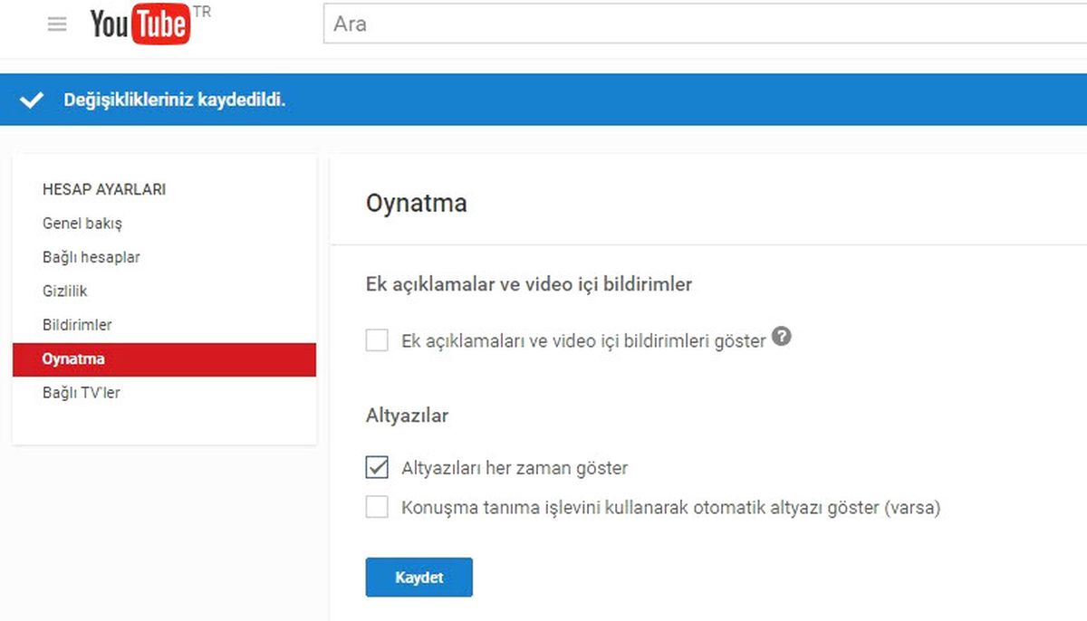 Youtube\'un Açıklamalarını Kapatın!