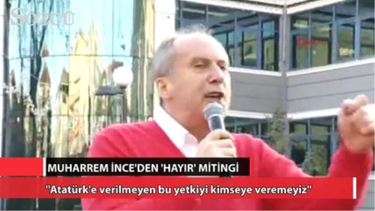 \'Atatürk\'e Verilmeyen Bu Yetkiyi Kimseye Veremeyiz"