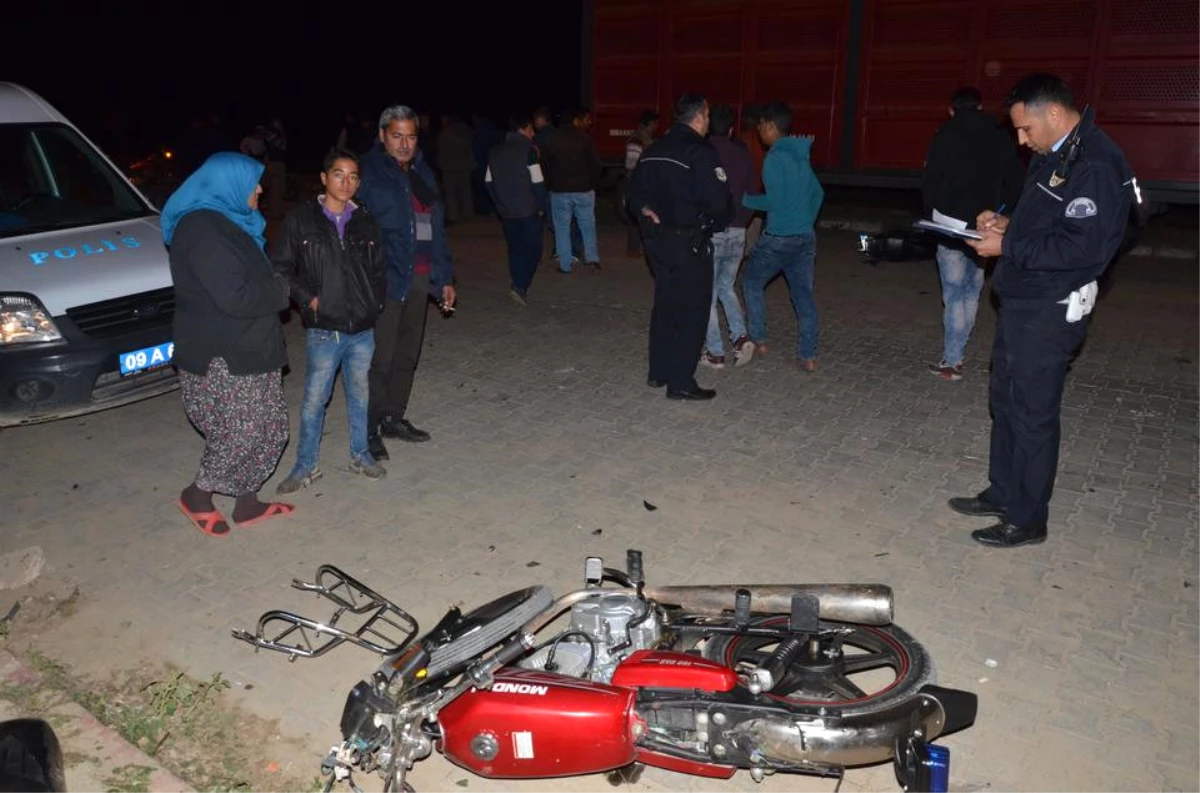 Aydın\'da Motosiklet Kazası: 2 Yaralı