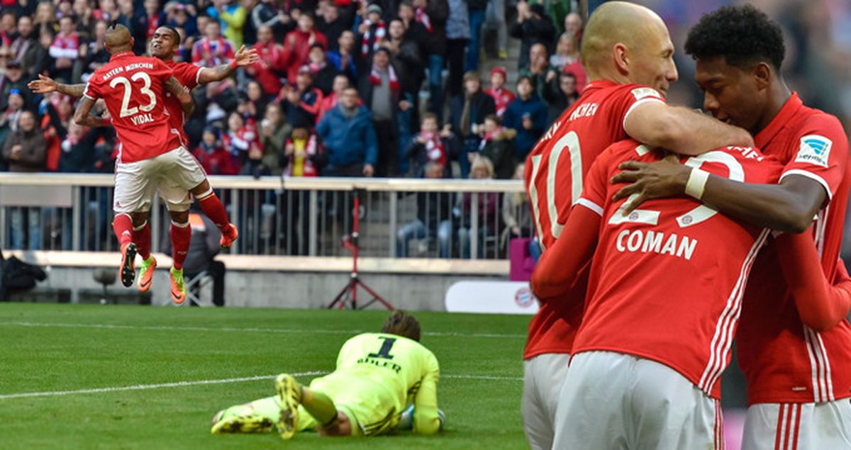 Bayern Münih\'ten 8 Gollü Galibiyet