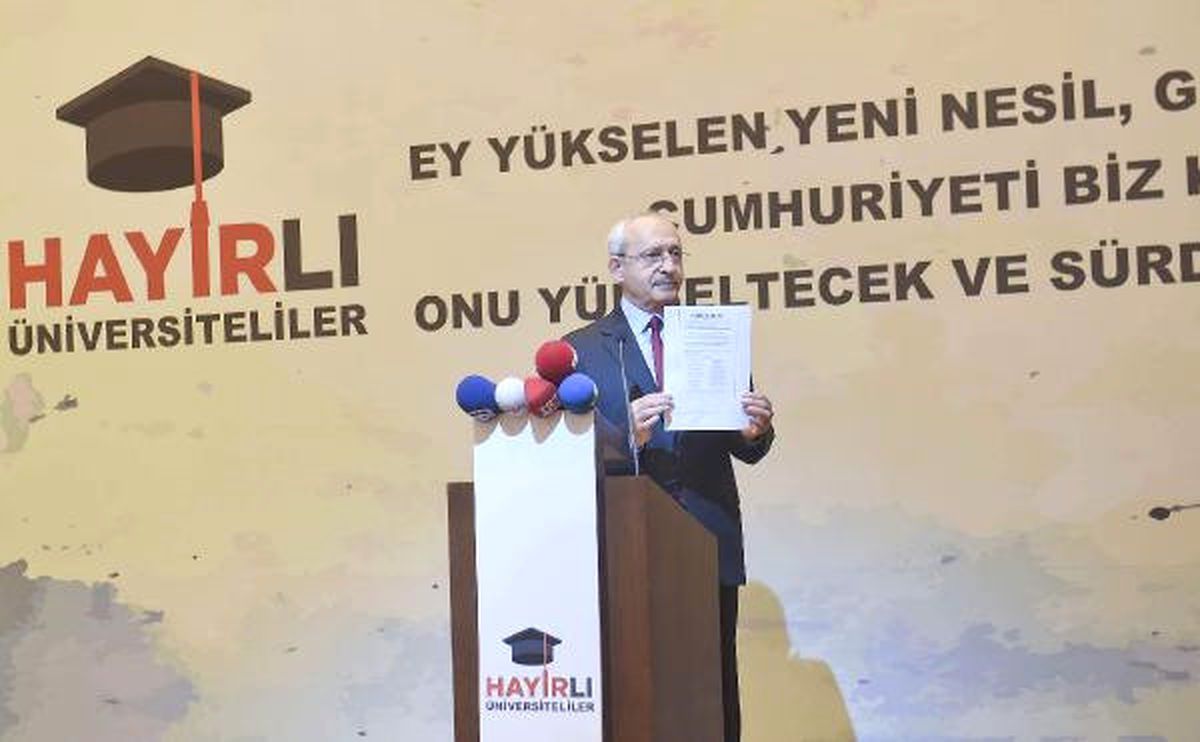 Fotoğraflar//kılıçdaroğlu, İstanbulda " Hayırlı Üniversiteliler" Gurubunu Oluşturan Gençlerle...