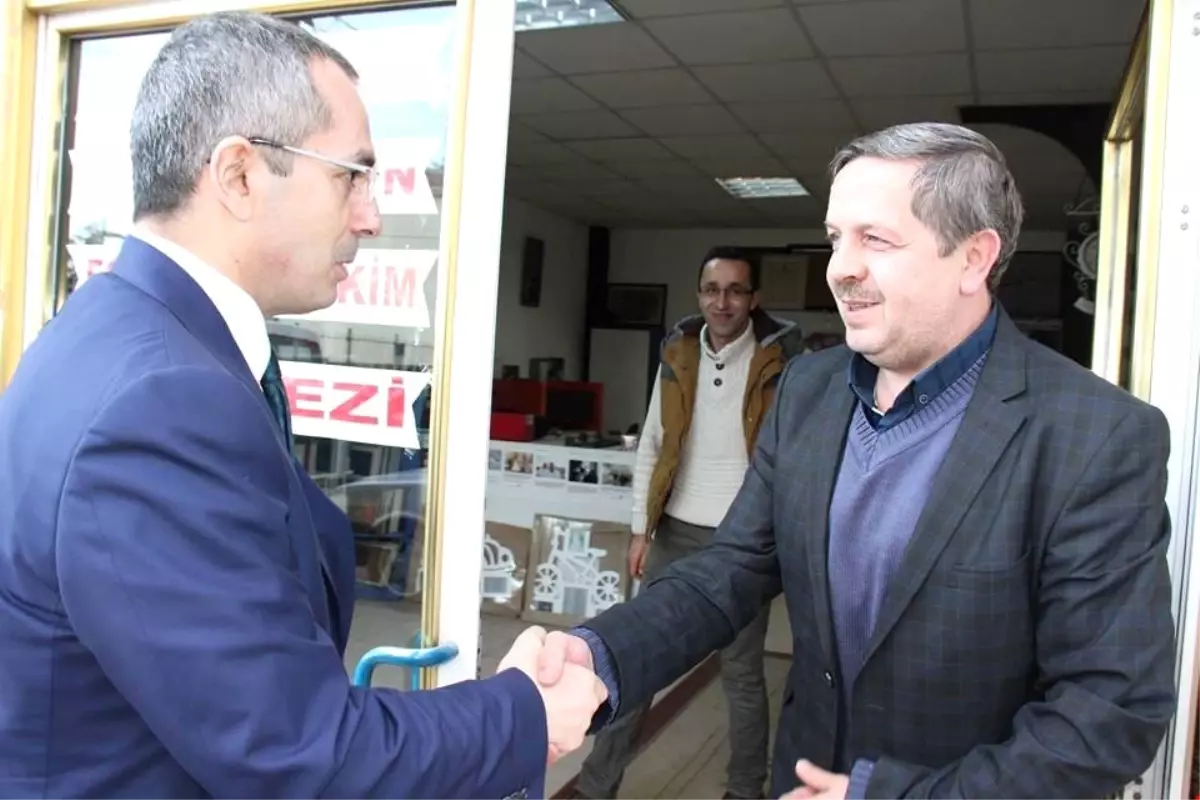 Kaymakam Pişkin\'den Basın Mensuplarına Ziyaret