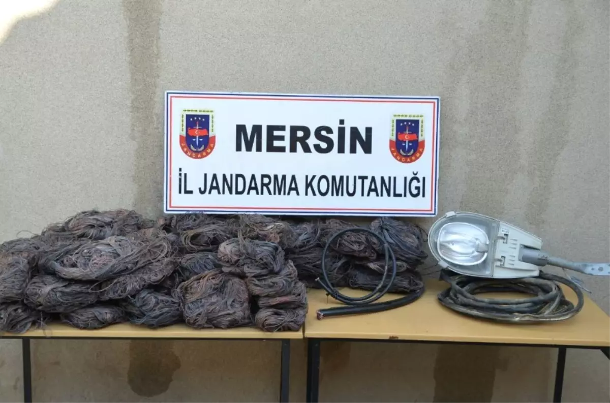 Mersin\'de Kablo Hırsızlığı