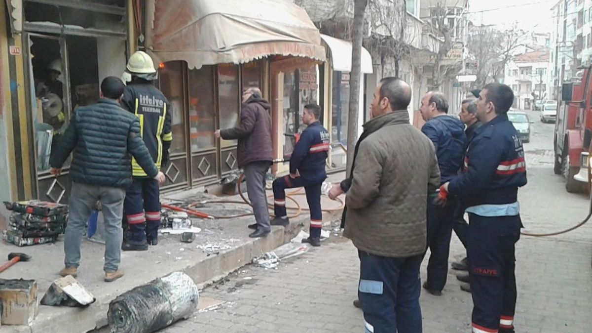 Nalbur Deposunda Korkutan Yangın