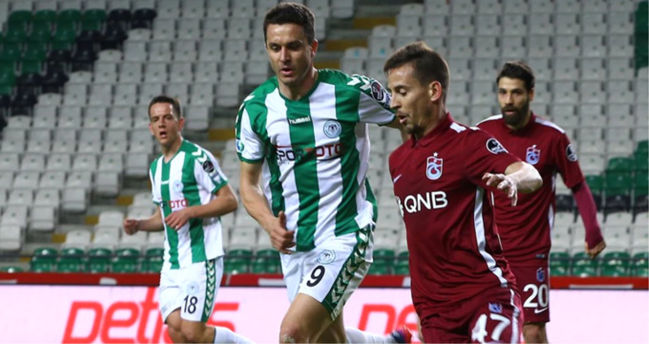 Trabzonspor, Atiker Konyaspor\'la 1-1 Berabere Kaldı