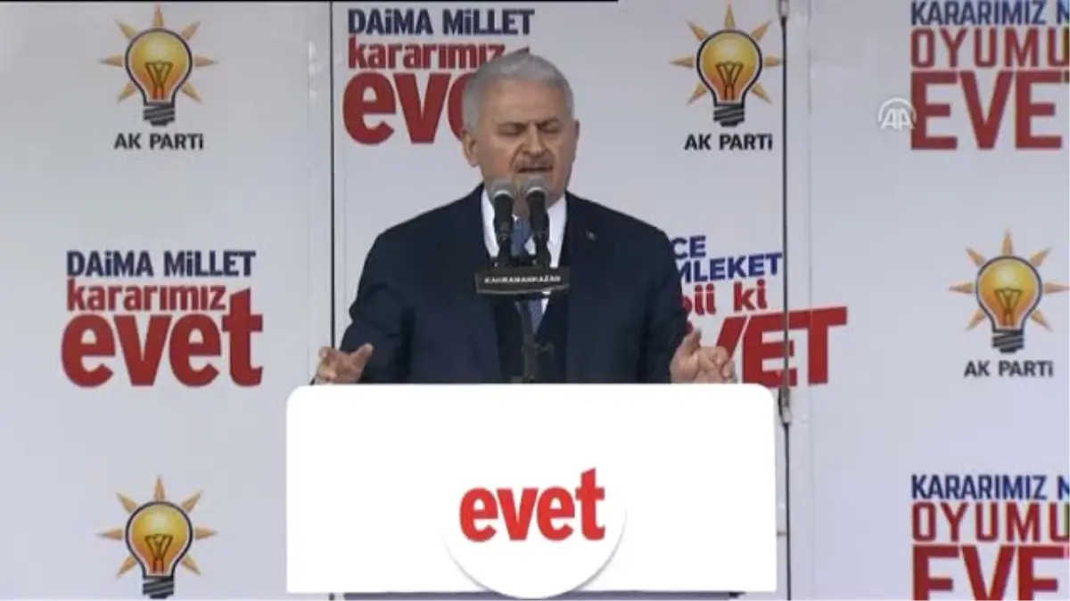 Başbakan Yıldırım: "Manşet Atarak Hükümete Ayar Vermeye Çalışıyorlar"