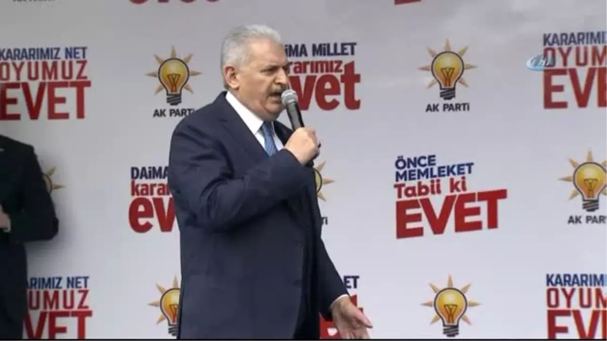 Binali Yıldırım: "Kandil PKK\'nın Başına Yıkıldı.