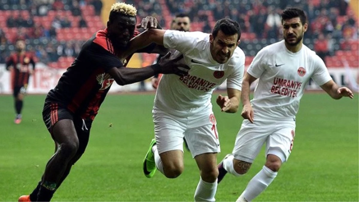 Eskişehirspor-Ümraniyespor: 0-0
