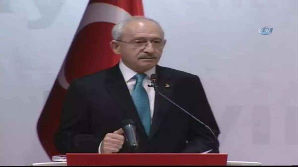 Kemal Kılıçdaroğlu: "Televizyonda Tartışalım Talebimizi Duymamazlıktan Geliyorlar"