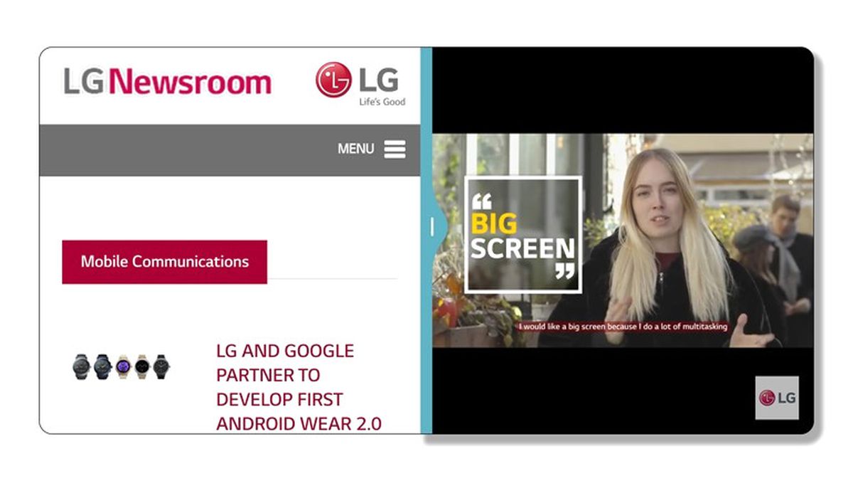 Lg G6, Ekranı ile Fark Yaratacak