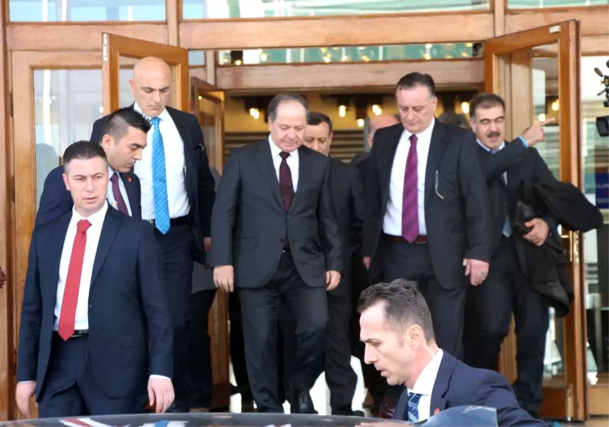 Mesut Barzani İstanbul\'da