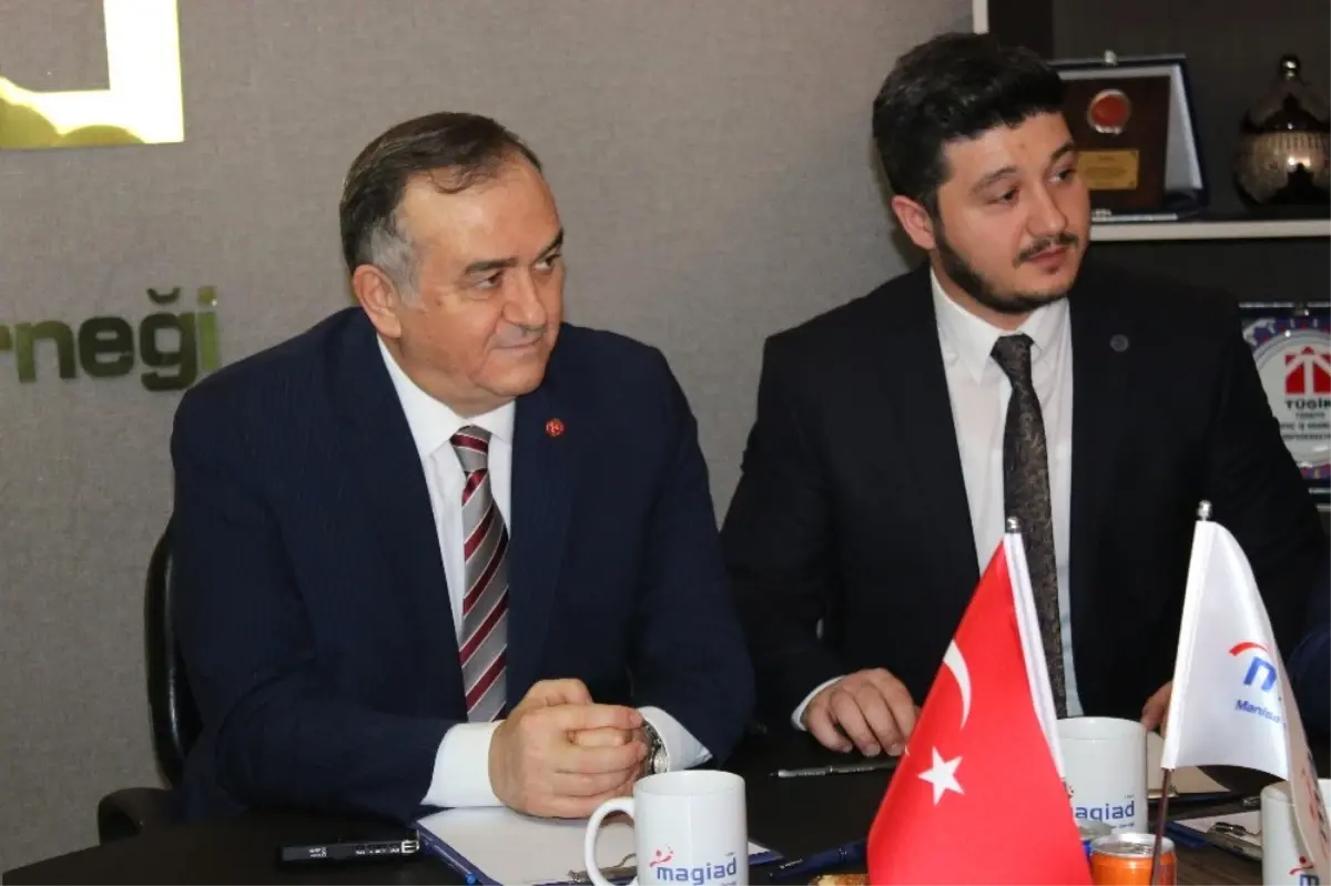 MHP\'li Akçay\'dan Magiad\'a Ziyaret