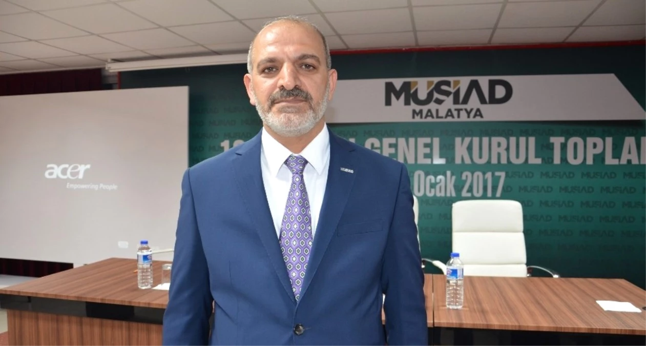 Müsiad Malatya Şubesinde Başkan Yeniden Hüseyin Kalan Oldu