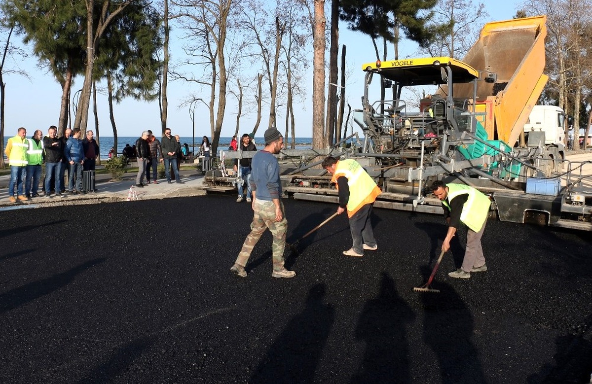 Ordu\'da Asfalt Çalışması Hız Kesmiyor