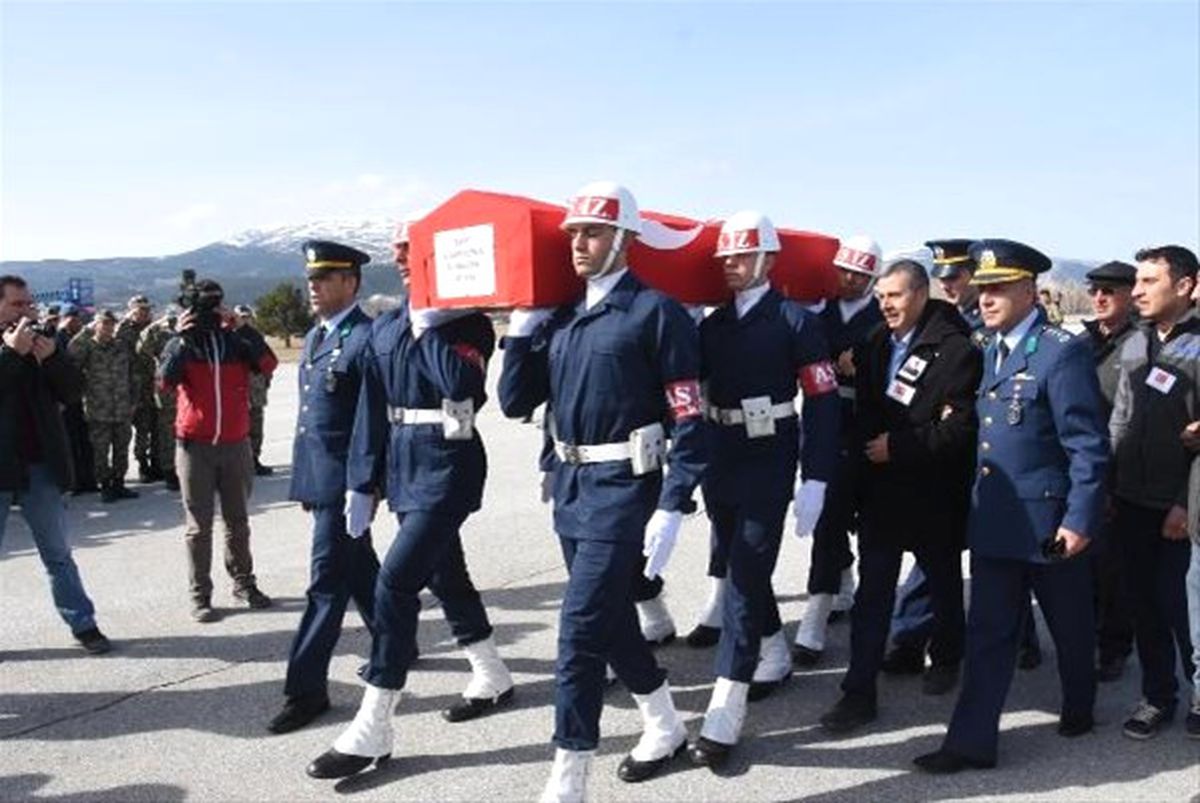 Şehit Babası Oğlunun Tabutunu Taşıdı Ek Son Yolculuğuna Uğurlandı